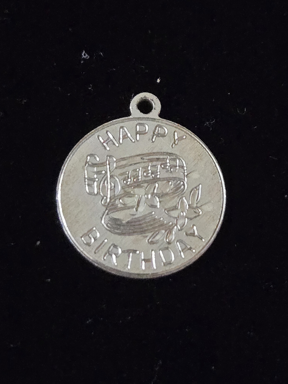 Vintage RL Griffith And Sons Happy Birthday Sterling Silver Charm